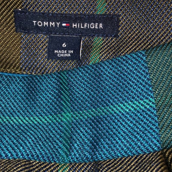 🧚🏽♂️TOMMY HILFIGER🧚🏽♂️PLAID PLEATED SKIRT - Picture 6 of 6